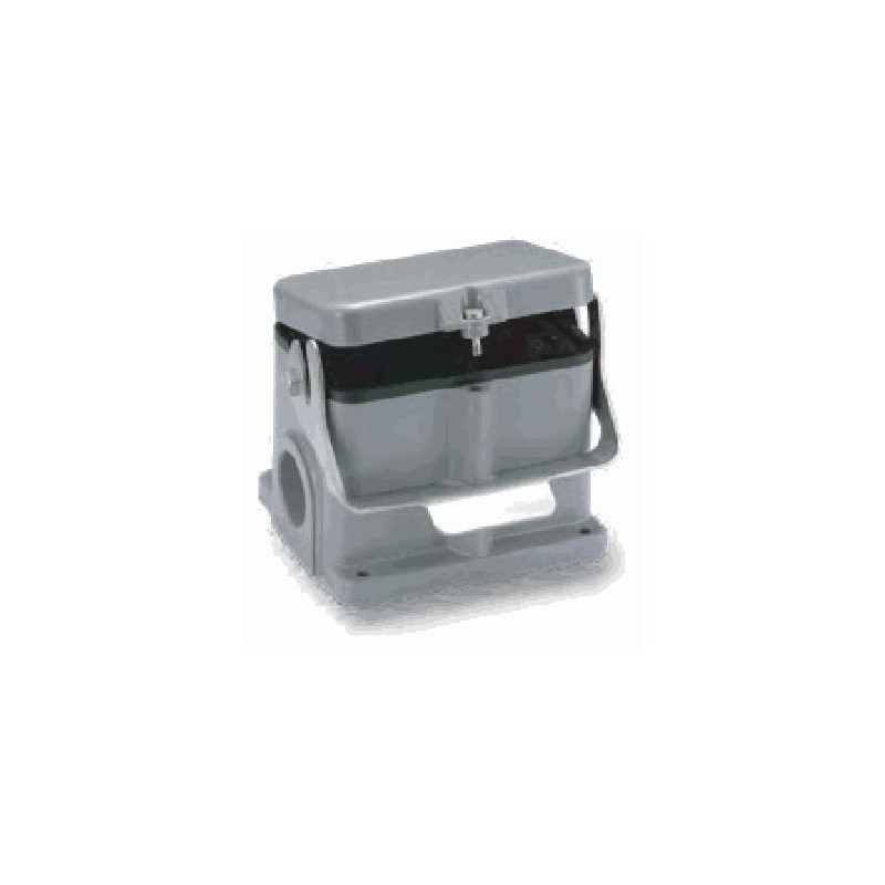 Embase en saillie 48B, Aluminium moulé sous pression, acier inoxydable, IP65, Sortie horizontale, PG29
